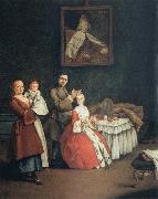 Pietro Longhi The Hairdresser and the Lady China oil painting reproduction